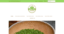 Desktop Screenshot of greenleafteahouse.com